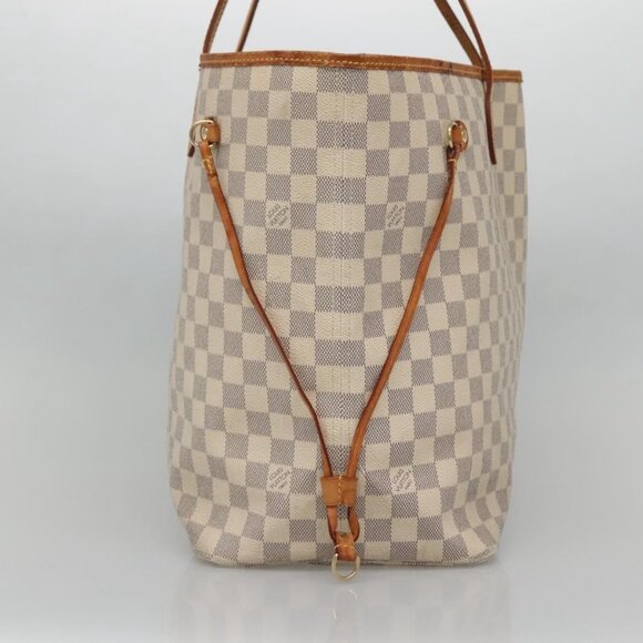 LOUIS VUITTON Damier Azur Neverfull GM Tote Bag - Picture 5 of 14